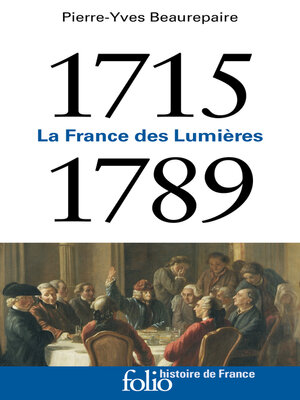 cover image of 1715-1789. La France des Lumières